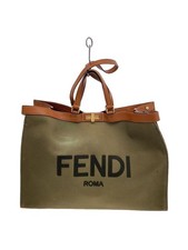 Borsa tote FENDI peekaboo tela