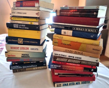 Lotto di libri 35 misti Vari autori Editori e generi Thriller narrativa romanzi