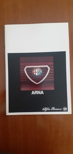 Depliant alfa romeo arna - depliant,