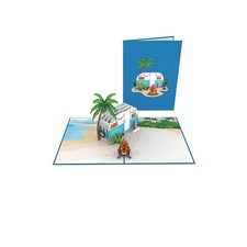 Camper Van su Un Spiaggia