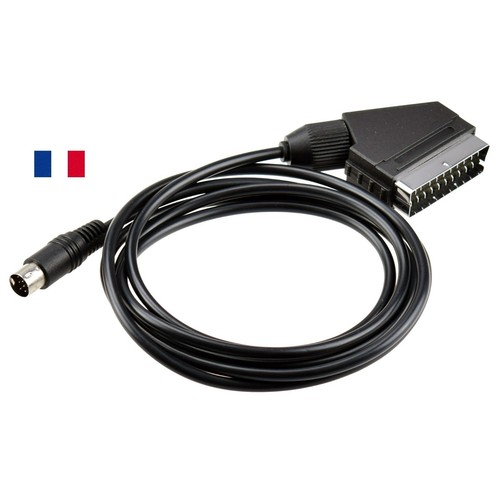 Cable rgb peritel pour sega - cable,