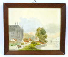 Acquerello Incorniciato Sotto