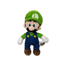 Peluche Luigi 20 Cm Pupazzo Originale Super Mario Bros Nintendo Plush Soft Toys 