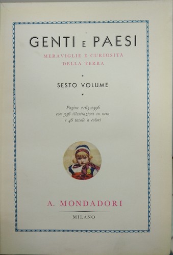 Genti paesi meraviglie e - paesi,