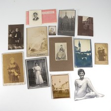 LOTTO STOCK ANTICHE FOTO FOTOGRAFIE D'EPOCA IN BIANCO E NERO VINTAGE W251