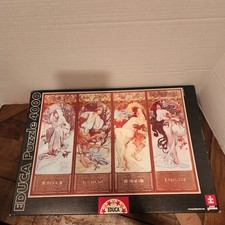 Educa Puzzle 4000 Pezzi Alphonse Mucha Stagioni Rif 12749 - Scatola Aperta Non Verificata