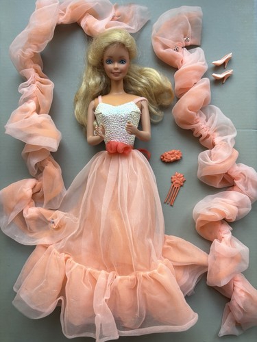 Barbie fiori pesco 1984 - di,