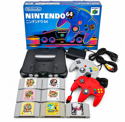 Console nintendo n64 2 - console,