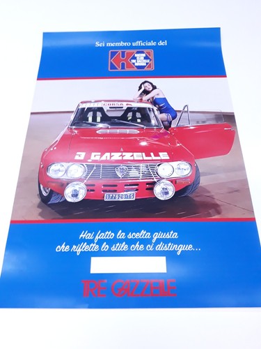 Poster 70x100 lancia fulvia - poster,