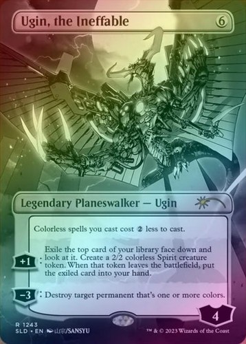 Foil ugin the ineffable 1243 - ugin,,