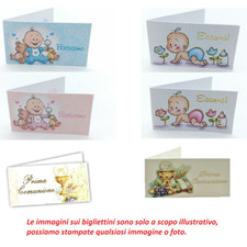 BIGLIETTI PER BOMBONIERE