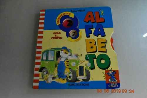 Tony wolf alfabeto - tony,