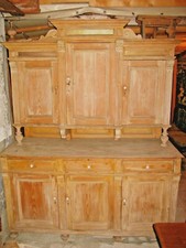 CREDENZA RUSTICA A 3 ANTE. Credenza in legno dolce. credenza dispensa abete 