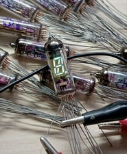 6 pezzi IV-3 VFD 9 segmenti tubo fluorescente indicatore nixie orologio URSS NOS IV3