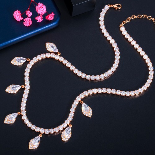 Collana girocollo tennis