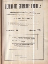 IL FORO ITALIANO REPERTORIO
