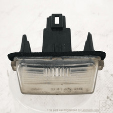 812700D120 Fanalino targa SX