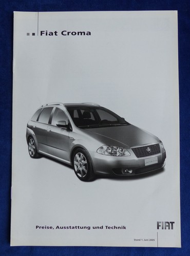 Fiat croma price - list, year