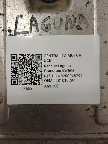 0281010297 centralina motore