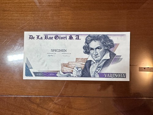 Banconota prova stampa de - prova,