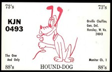 CB CARD "Hound-Dog,My