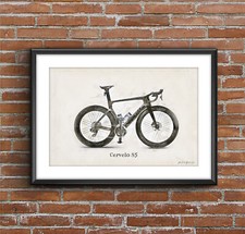 CERVELO S5 - Poster schizzo