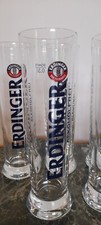 Bicchieri Birra 0,3 Erdinger pub bar in vetro  N.6 Bicchieri  