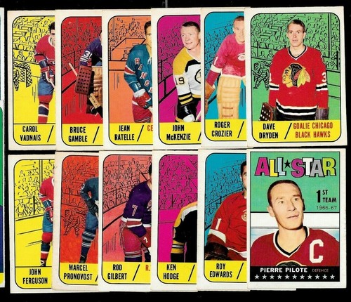 1967 topps nhl hockey - 1967-68,