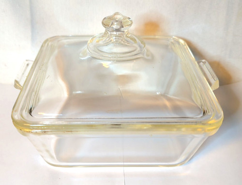 Rare early pyrex square - pyrex,