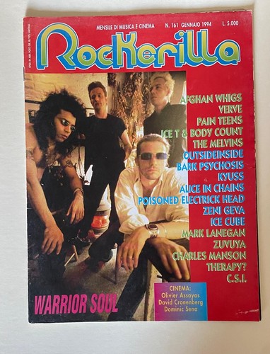 Rockerilla 161 gennaio 1994 - rockerilla,