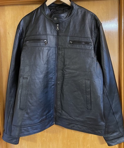 Giacca moto vintage leather - giacca, co