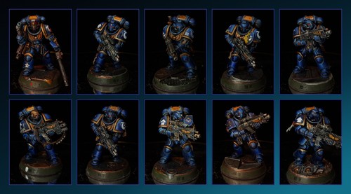 Ultramarines intercessor - ultramarines:,