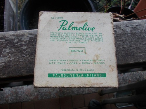 Scatola box cipria vintage - scatola,