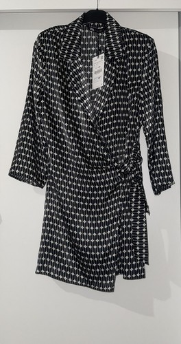 Abito blazer zara nero bianco - abito,
