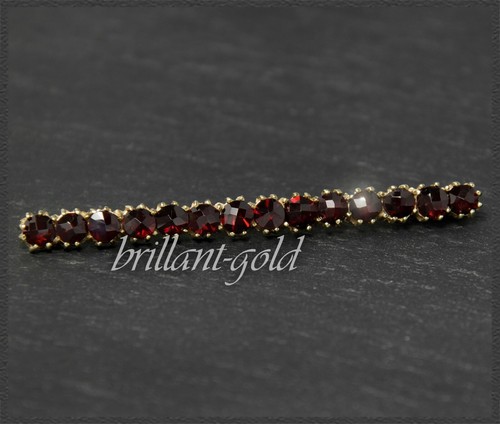 Spilla antica con granati 3ct