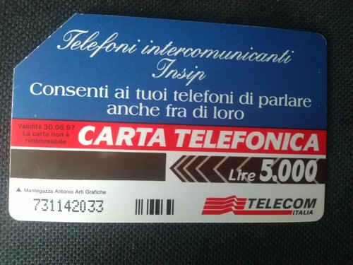 Scheda telefonica collezione - telefonica,