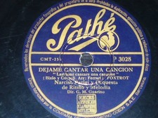 ITALIA 78 rpm RECORD Pathe