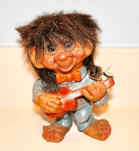Vintage troll doll suona - doll,