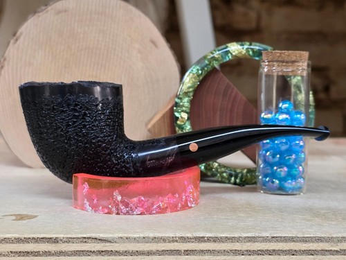 Moretti pipe black rusticated - moretti,