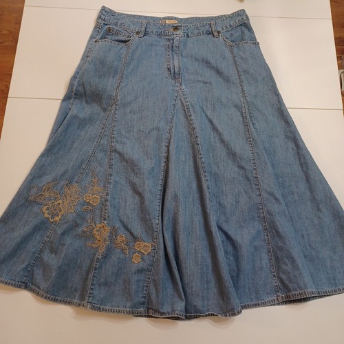 Gonna jeans vintage - y2k, faded