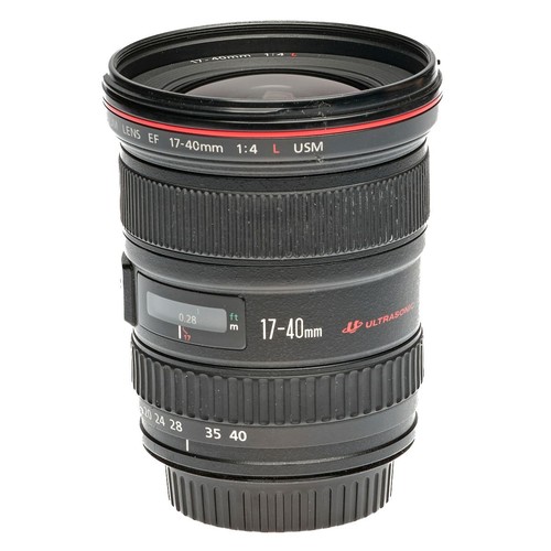 Obiettivo canon 40mm 4 l - 17-40mm/4,