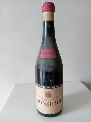 Vino nebiolo bonardi 1961 - nebiolo,