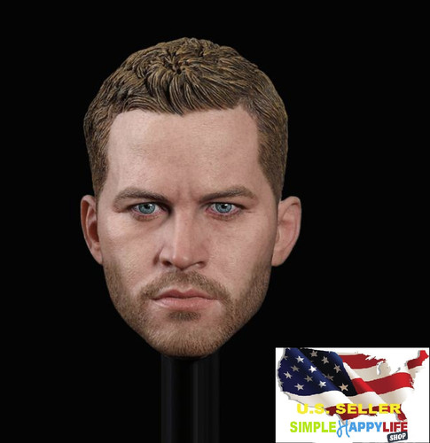 Testa maschile paul walker - maschile,