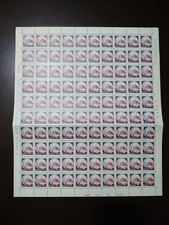 FRANCOBOLLI Italia Repubblica 1980 FOGLIO Castelli 5 L.  SAS1504