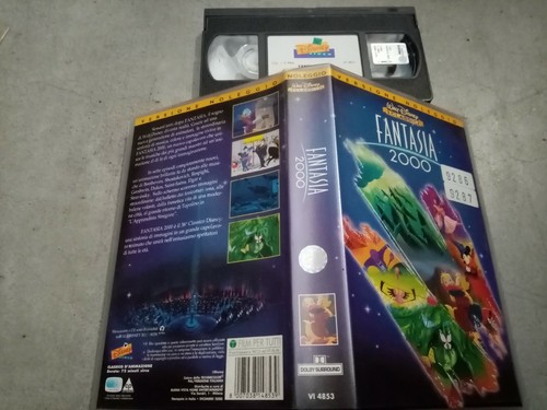Fantasia 2000 vhs disney - fantasia,