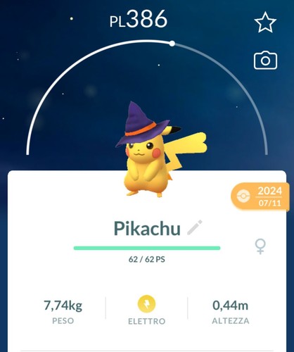 Pokemon pikachu witch - go,