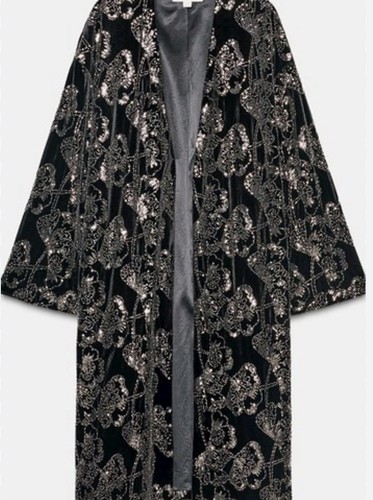Giacca kimono zara floreale - kimono,