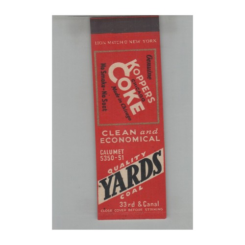 Copertina matchbook koppers - matchbook,
