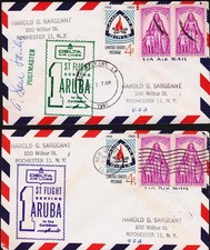 ✈ 2x DELTA AIR LINES 1961