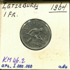 Moneta 1 FRANCO 1964